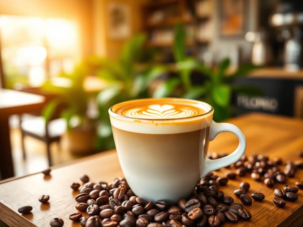 colombianskt kaffe latte art