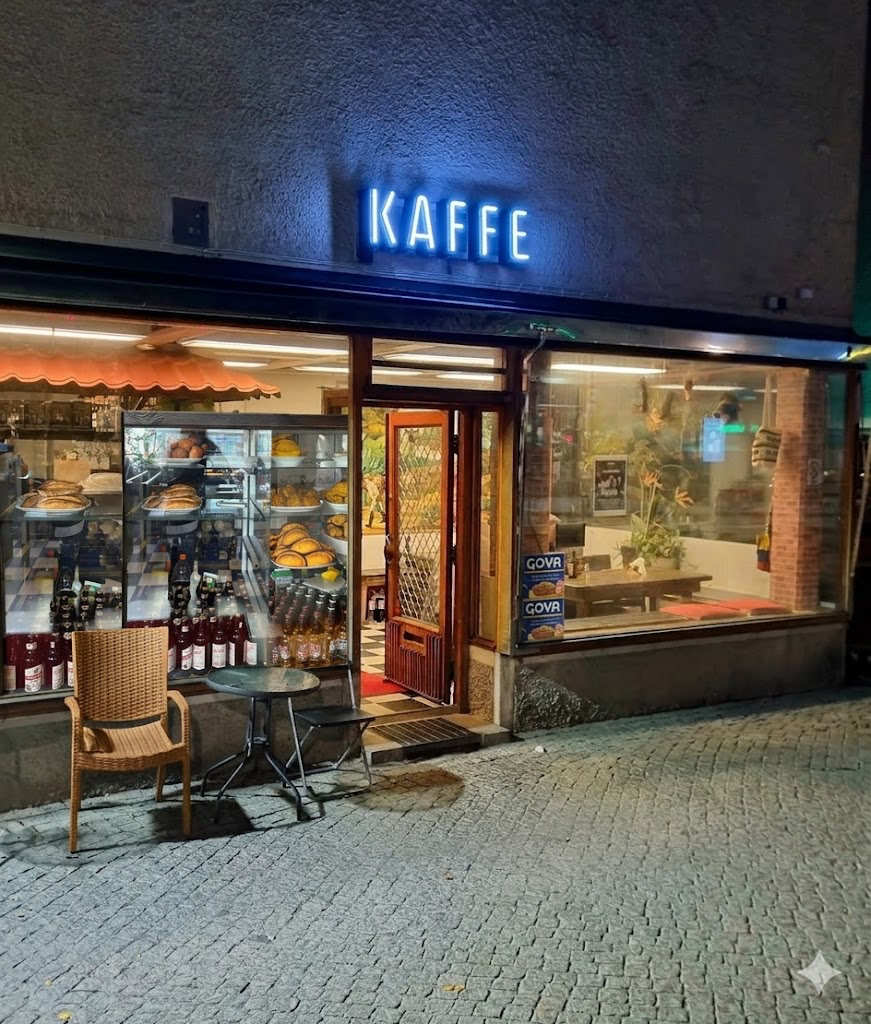 Kaffé Express Colombia kväll Hökarängen